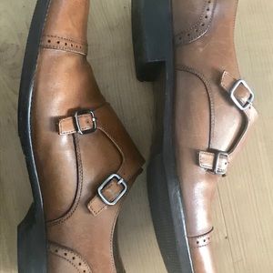 Banana Republic Men’s  monk strap shoes size 11
